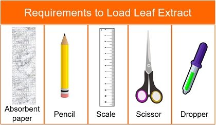 requirements to load leaf extract